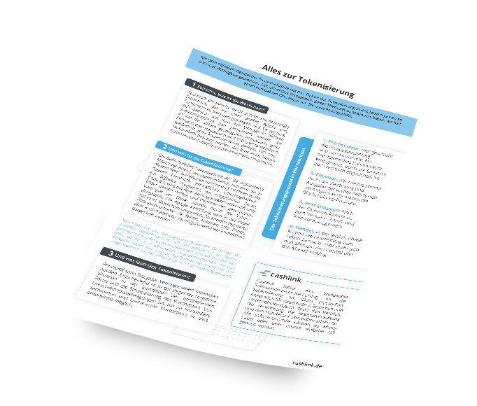 tokenisierung onepager von CitiBusiness Partners Tegernsee GmbH mockup